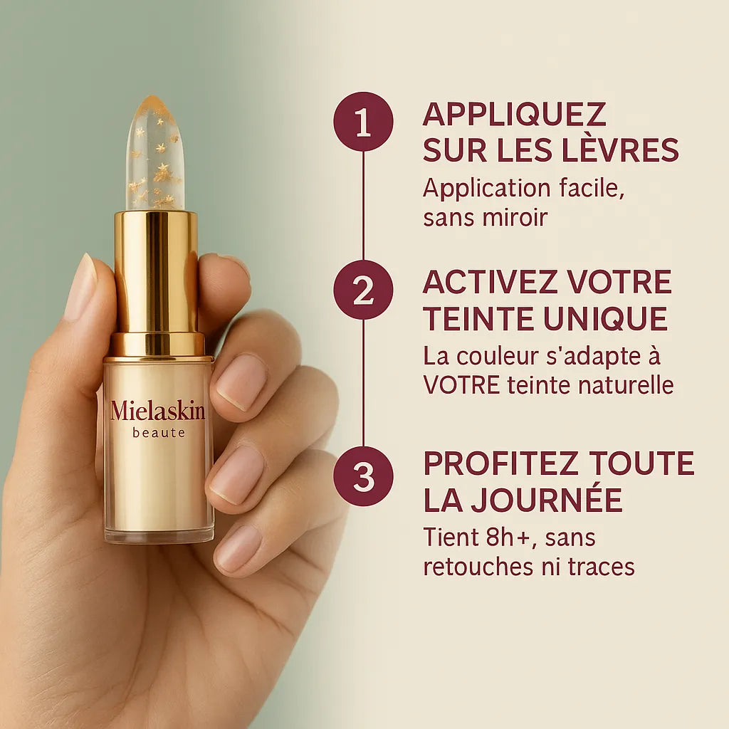 Rouge à Lèvres Mielaskin — Spécial Lèvres Matures