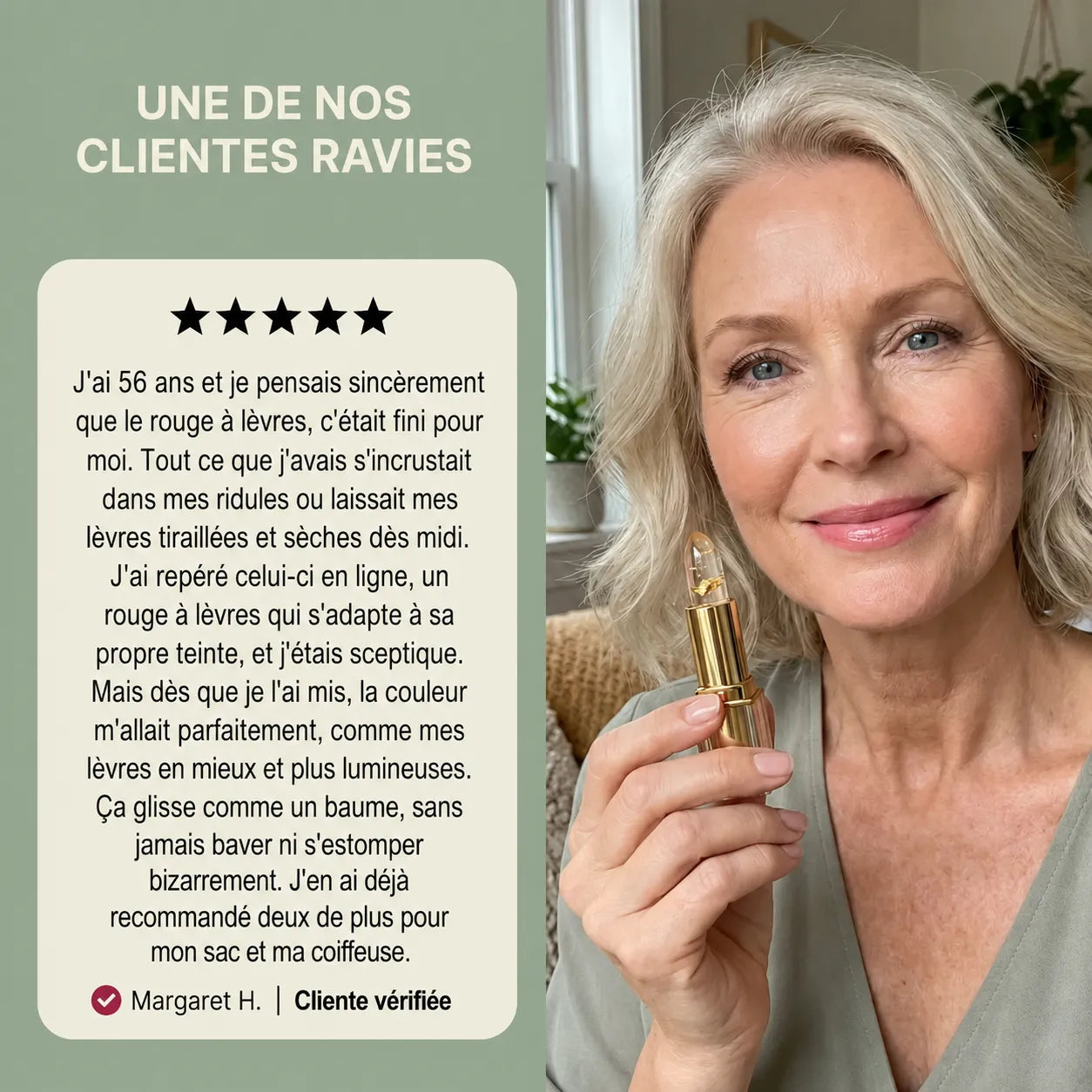 Rouge à Lèvres Mielaskin — Spécial Lèvres Matures