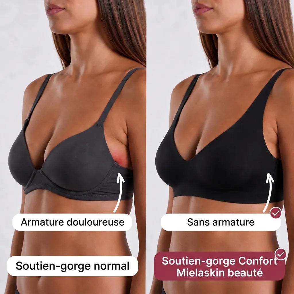 Brassière Confort Sans Coutures et Sans Armatures - Mielaskin