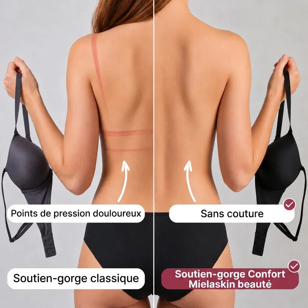 Brassière Confort Sans Coutures et Sans Armatures - Mielaskin