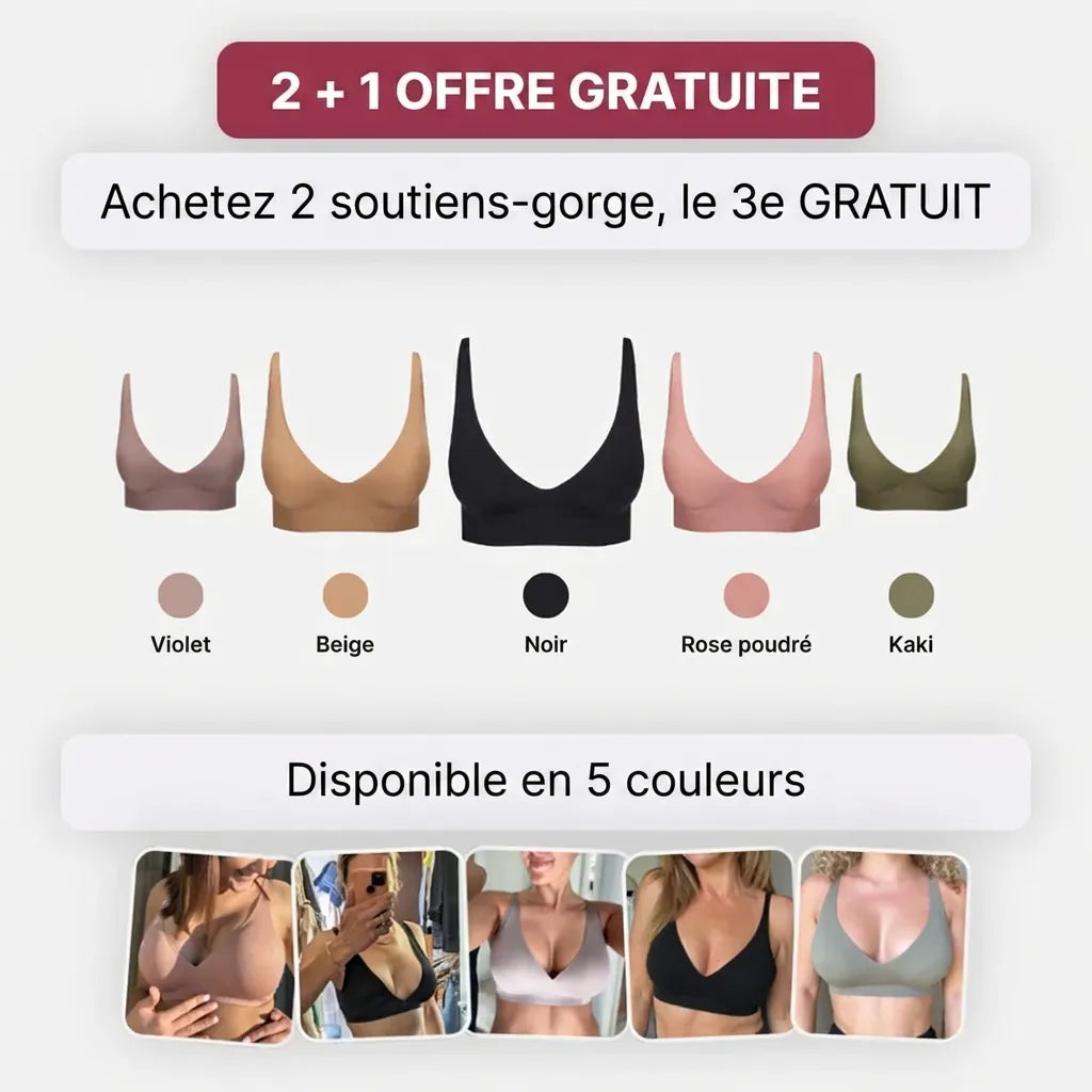 Brassière Confort Sans Coutures et Sans Armatures - Mielaskin